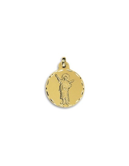 Medalha São Pancrácio Ouro 18k Autêntica | Envio Grátis