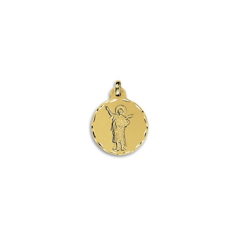 Medalla San Pancrancio Oro 18k Auténtica | Envío Gratis
