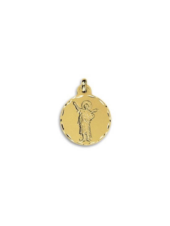 Medalla San Pancrancio Oro 18k Auténtica | Envío Gratis