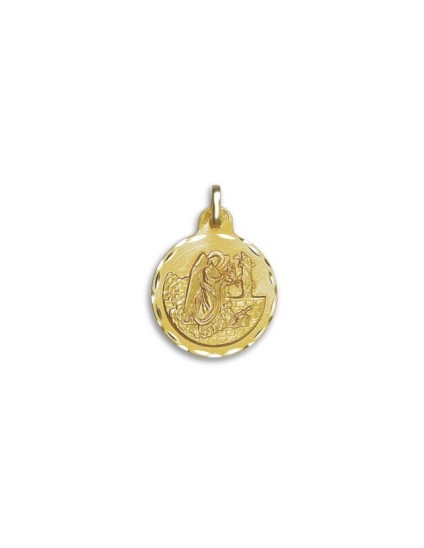 Medalla Arcangel San Gabriel Oro 18k - Compra Aquí