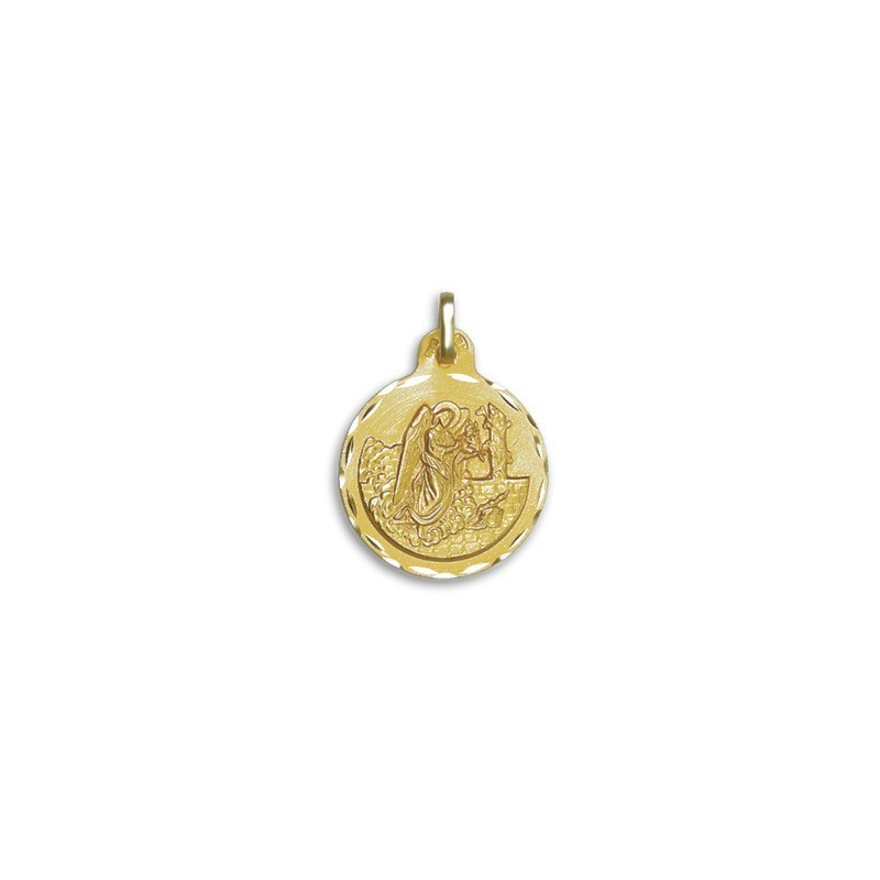 Medalla Arcangel San Gabriel Oro 18k - Compra Aquí