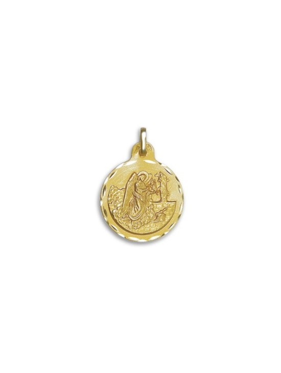 Medalla Arcangel San Gabriel Oro 18k - Compra Aquí