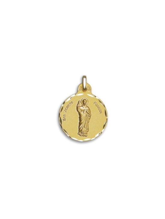 Medalla San Vicente Ferrer Oro 18k - Comprar Online