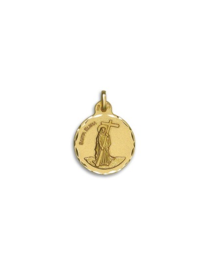 18k Gold Round Saint Helena Medal – Shop Now!