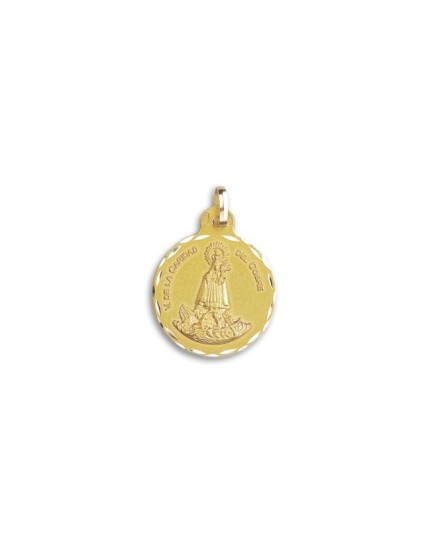 Medalla Caridad del Cobre Oro 18k - Cobre y Oro