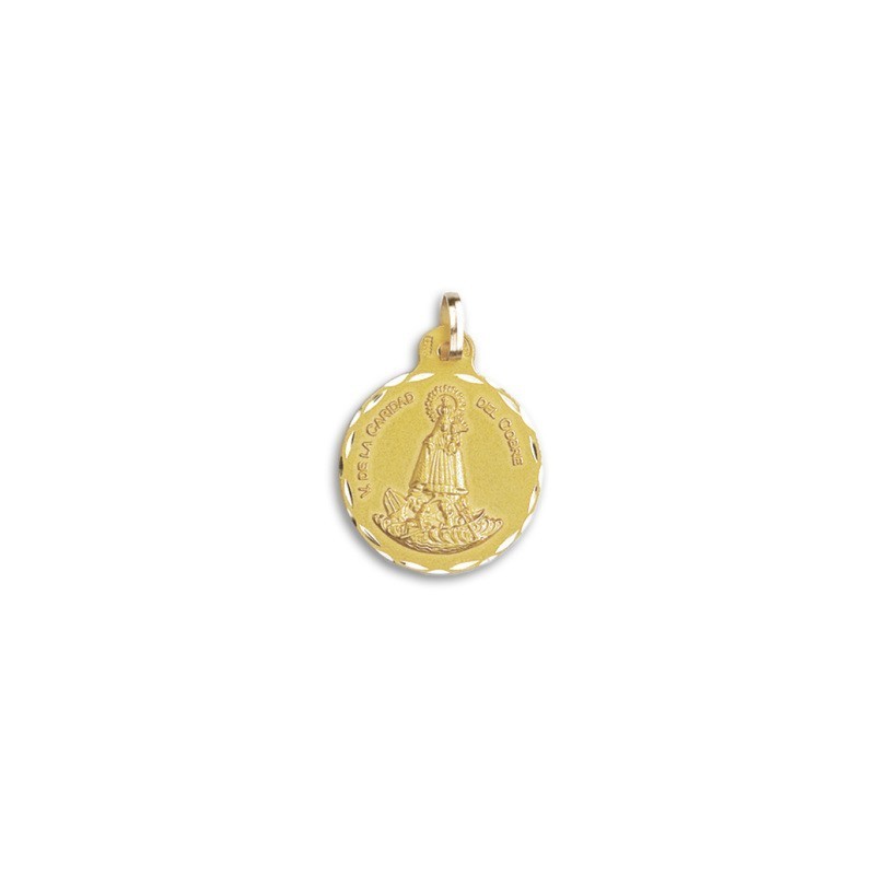 Medalla Caridad del Cobre Oro 18k - Cobre y Oro