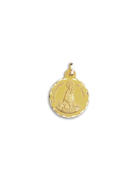 Medalla Caridad del Cobre Oro 18k - Cobre y Oro