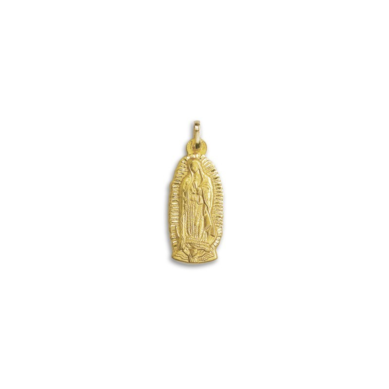Medalha Nossa Senhora de Guadalupe Ouro 18k - Compre Aqui