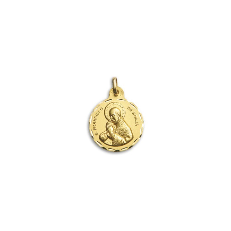 Medalla San Francisco de Borja Oro 18k - Compra Online