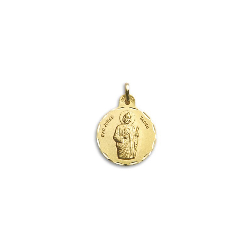 Medalha São Judas Tadeu Ouro 18k - Preço Online Exclusivo