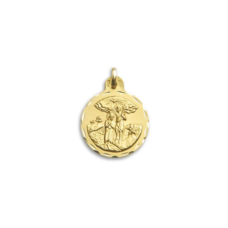 Medalla San Juan Bautista Oro 18k Compra Aquí