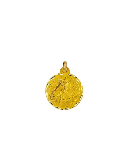 Medalla Redonda Nuestro Padre Jesús Nazareno Oro 18k + Envío Gratis