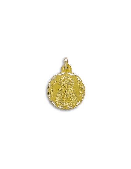 Medalla Virgen de Regla Oro 18k Redonda - ¡Compra Aquí!