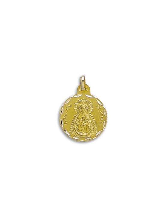 Medalla Virgen de Regla Oro 18k Redonda - ¡Compra Aquí!