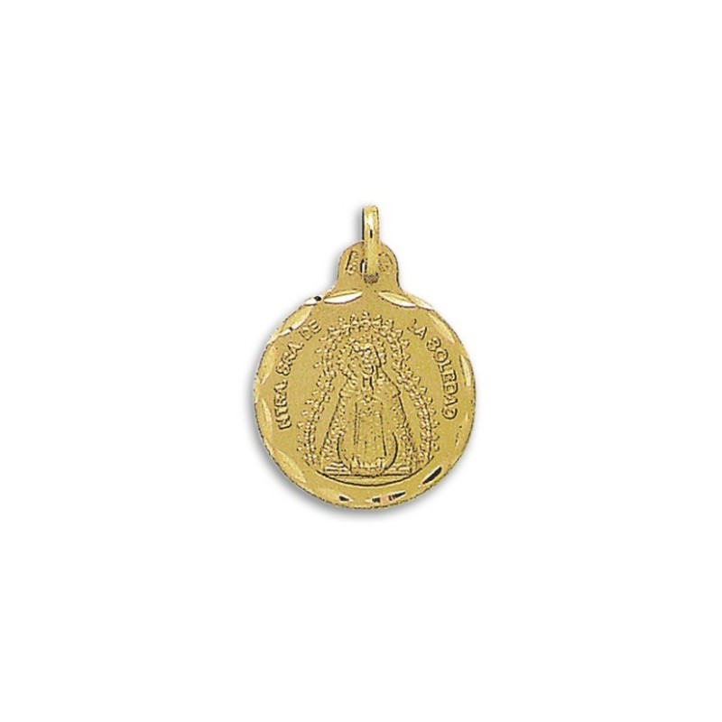 Medalla Virgen Soledad Oro 18k - Compra Aquí