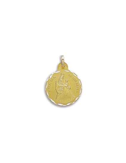 Medalla Virgen de los Reyes Oro 18k Sevilla