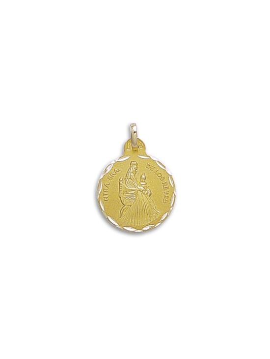 Medalla Virgen de los Reyes Oro 18k Sevilla