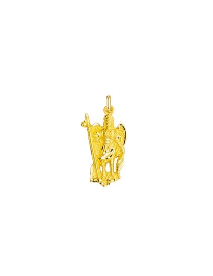 Medalla San Rafael Oro 18k - Envío Gratis