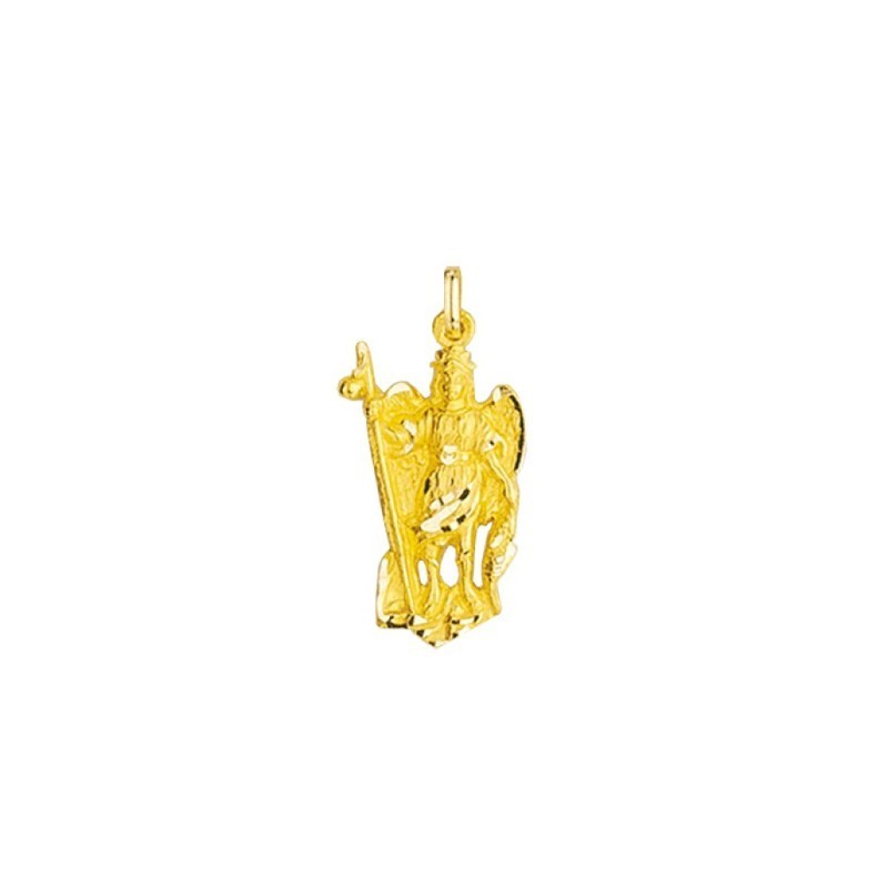 Medalla San Rafael Oro 18k - Envío Gratis