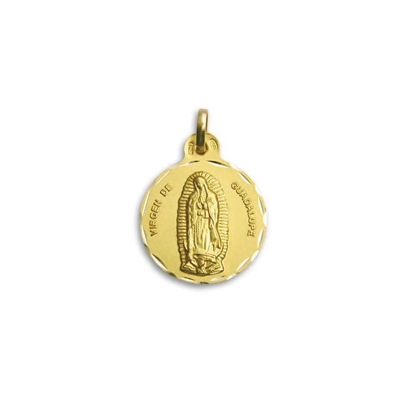 Medalla Virgen Fuensanta Coín Oro 18k - Compra Online