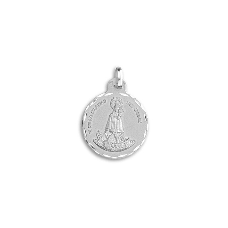 Medalla Caridad del Cobre Cuba de 21mm Plata de Ley | Joyería Parejo