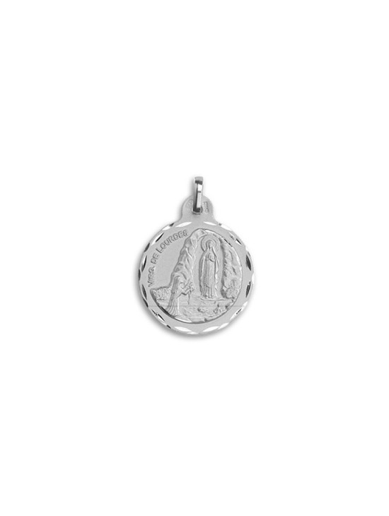 Medalla Virgen de Lourdes Plata - Compra Online