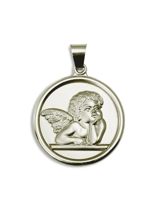 Angelito Querubin Grande Plata 39 mm - ¡Compra Ahora! Angelito Querubin Grande Plata 39 mm - ¡Compra Ahora!