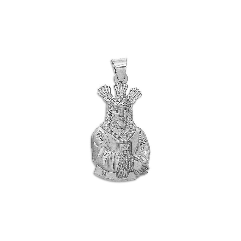 Medalla de Nuestro Padre Jesús Cautivo Plata de Ley | Joyería Parejo