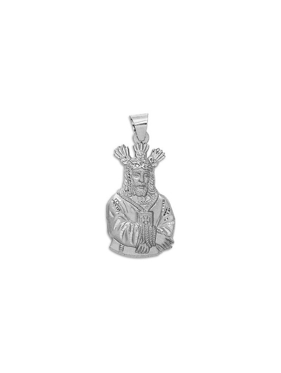 Medalla de Nuestro Padre Jesús Cautivo Plata de Ley | Joyería Parejo Medalla de Nuestro Padre Jesús Cautivo Plata de Ley | Joyería Parejo