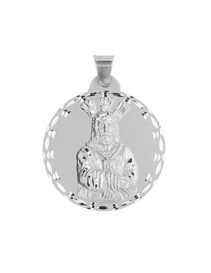 Medalha Nosso Pai Jesus Cativo Prata de Lei | Joyeria Parejo