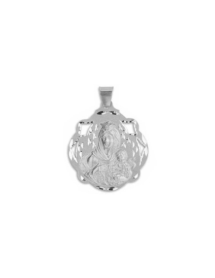 Medalha Calada da Virgem do Carmo em Prata de Lei | Joyeria Parejo