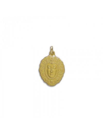 18k Gold Virgen del Rocio Medal – Shop Now
