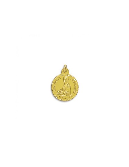 Medalla Virgen Montserrat Oro 18k | Joyería Parejo