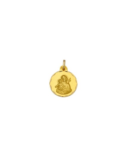 Medalha Redonda São José Ouro 18k | Compre Já Online