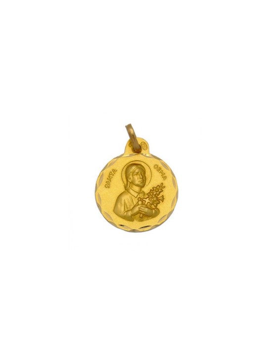 18k Gold Saint Gemma Galgani Medal – Shop Now