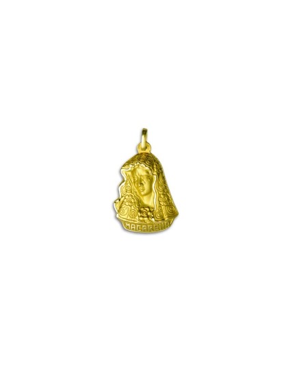 Medalha Virgem Macarena Sevilha Ouro 18k | Compre Já