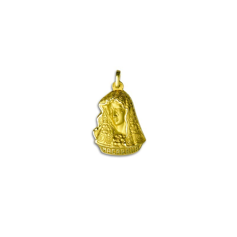 Medalla Virgen Macarena Sevilla Oro 18k | Compra Ahora
