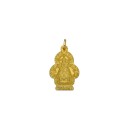 Medalla de la Virgen de la Cabeza Silueta en Oro 18k