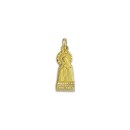 Medalla de la Virgen de la Paloma de Madrid en Oro 18k