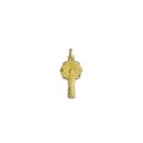 Medalla de la Virgen del Pilar de Zaragoza Silueta Oro 18k