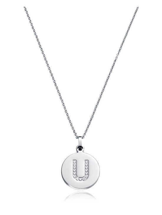 Collar Viceroy Fashion Letra U - Acero Inoxidable