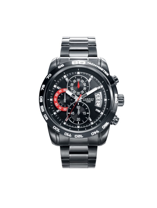 Viceroy Men's Watch 40421-59 | Steel Chronograph Buy Online
