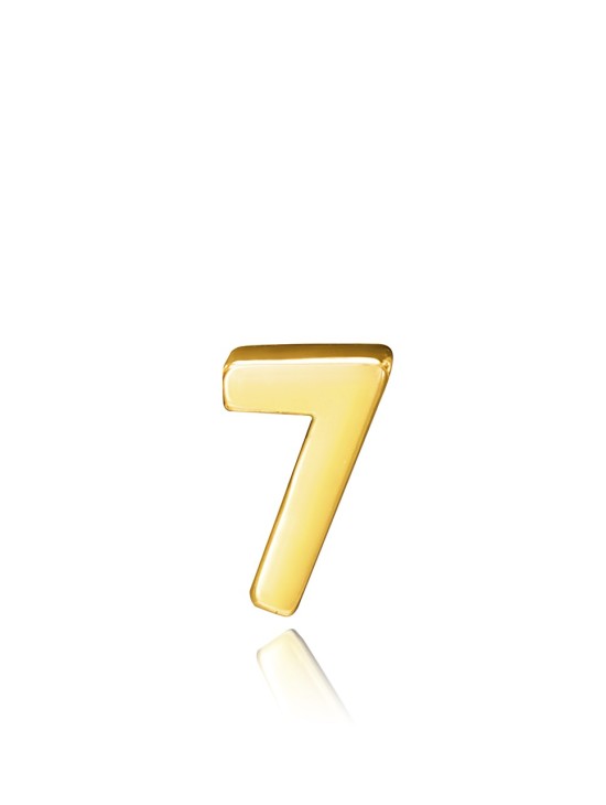 Colgante Plata de Ley Numero 7, 07 Numero - ¡Compra Aquí!