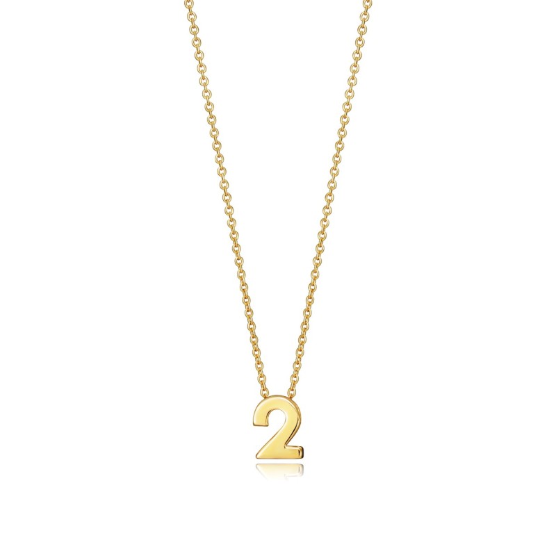 Colar em prata de lei 61041c000-02 nº 2 - Compre aqui!