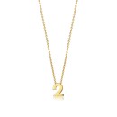 Collar Plata de Ley 61041C000-02 Número 2
