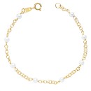 PULSERA PERLAS ORO 18K COMUNIÓN