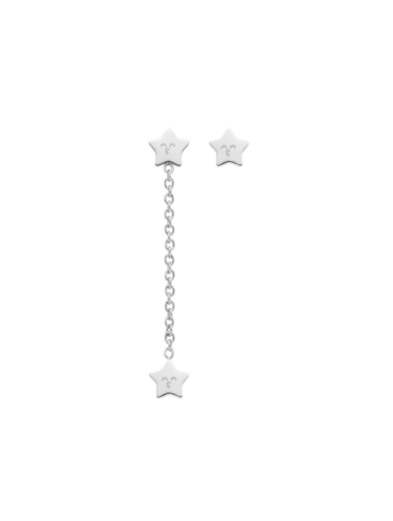 Pendientes Mr Wonderful Sparkling Silver - ¡Outlet!