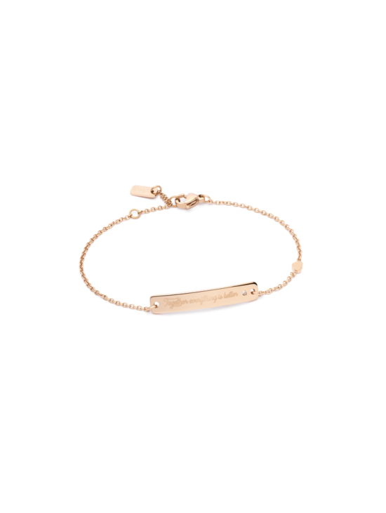 Mr Wonderful Rosegold Bracelet - Wonderful Words | Parejo Jewelry