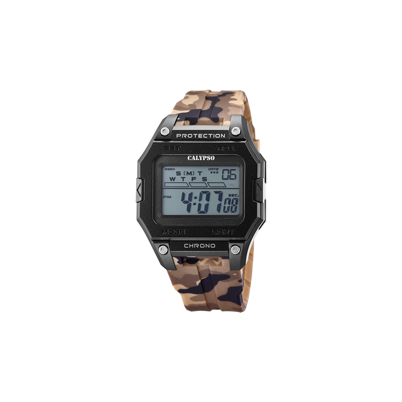 Calypso Men's K5810/2 Digital Camouflage Watch – Shop Now