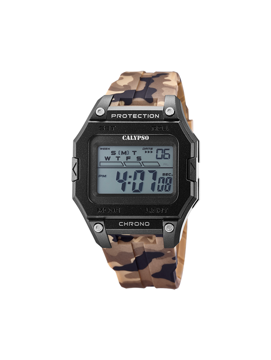 Calypso Men's K5810/2 Digital Camouflage Watch – Shop Now